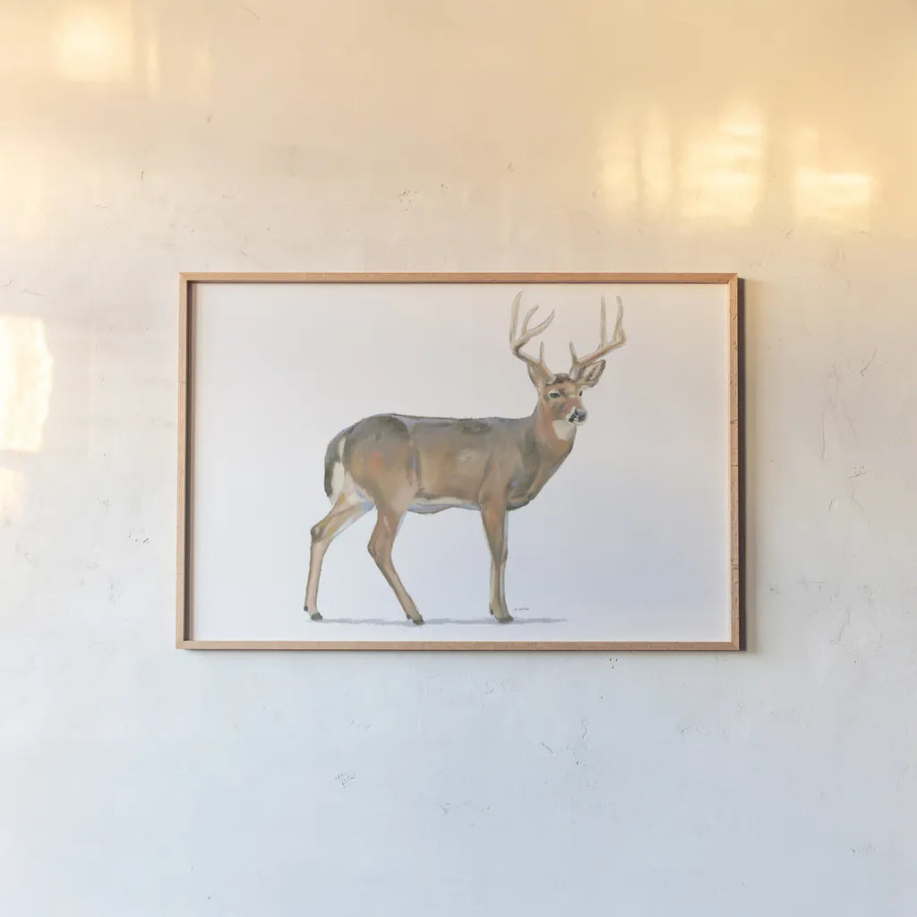 Northern Wild V by James Wiens. shown as a paper print in a natural frame. Available as a archival giclee rolled canvas, fine art paper, or poster print. SKU 66109i.