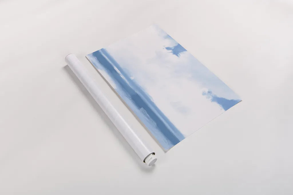 Oceanview Sail by James Wiens. shown as a rolled paper print. Available as archival giclee rolled canvas, fine art paper, or poster print. SKU 63184i.