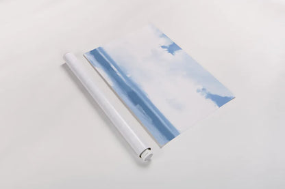 Oceanview Sail by James Wiens. shown as a rolled paper print. Available as archival giclee rolled canvas, fine art paper, or poster print. SKU 63184i.