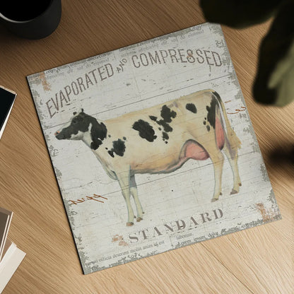 On the Farm II by James Wiens. Shown as a detailed flat fine art print, highlighting archival giclee quality. Available as an archival giclee rolled canvas, fine art paper, or poster print. SKU 18243a.