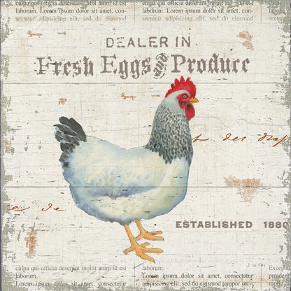 On the Farm III by James Wiens. SKU 18244a. Archival Giclee Fine art print for wall decor.