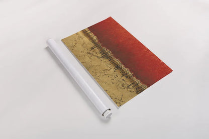 Orange Trees III by James Wiens. shown as a rolled paper print. Available as archival giclee rolled canvas, fine art paper, or poster print. SKU 20390i.