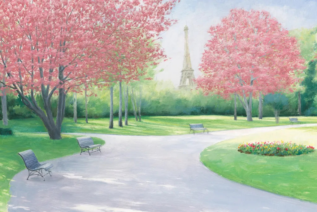 Parisian Spring by James Wiens. SKU 33859i. Archival Giclee Fine art print for wall decor.