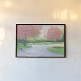 Parisian Spring by James Wiens. shown as a paper print in a black flame. Available as a archival giclee rolled canvas, fine art paper, or poster print. SKU 33859i.