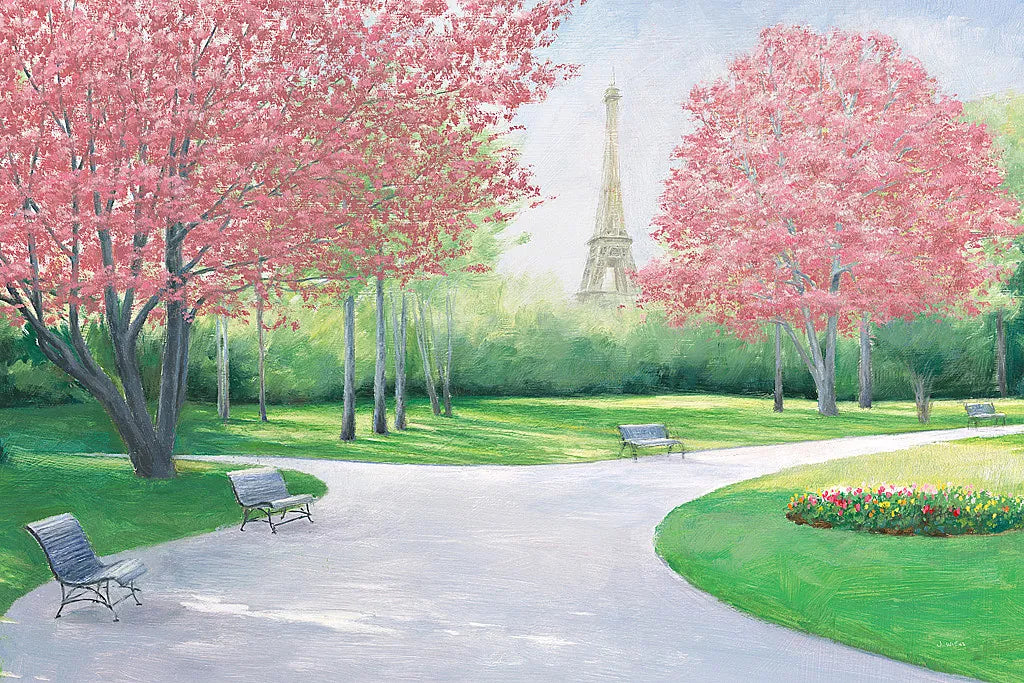Parisian Spring v2 Crop by James Wiens. SKU 34039i. Archival Giclee Fine art print for wall decor.