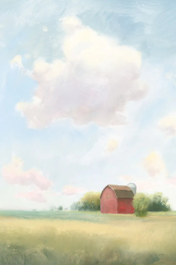 Pleasant Pastures by James Wiens. SKU 54902h. Archival Giclee Fine art print for wall decor.
