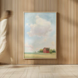 Pleasant Pastures by James Wiens. shown as over sized large wall art. Available as an archival giclee rolled canvas, fine art paper, or poster print. SKU 54902h.