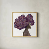 Pure Style II by James Wiens. Shown in a natural wood glass frame for a timeless modern aesthetic. Available as an archival giclee rolled canvas, fine art paper, or poster print. SKU 46705a.