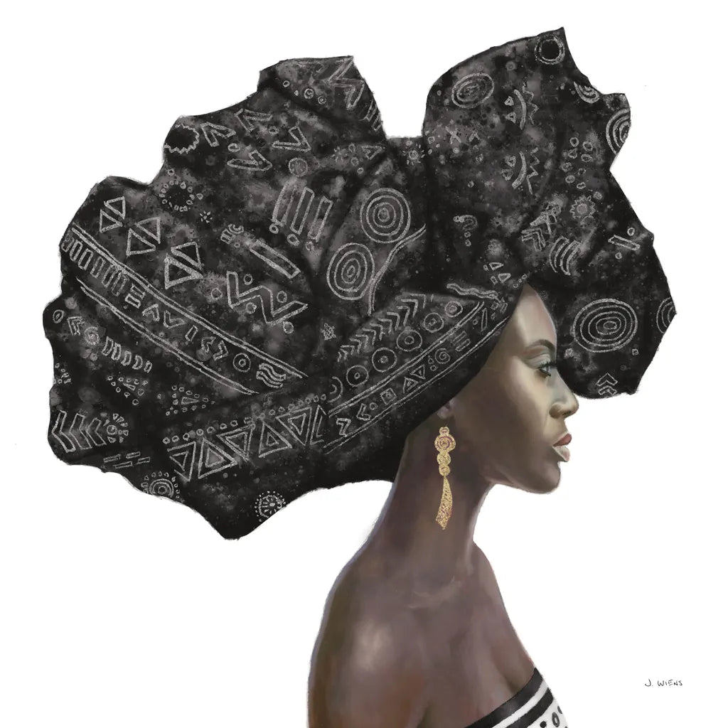 Pure Style II Black by James Wiens. SKU 49220a. Archival Giclee Fine art print for wall decor.