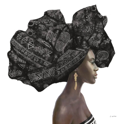 Pure Style II Black by James Wiens. SKU 49220a. Archival Giclee Fine art print for wall decor.