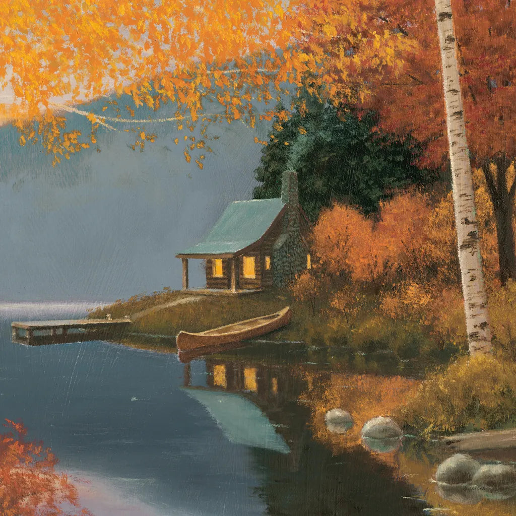 Quiet Evening II No Words by James Wiens. SKU 57708a. Archival Giclee Fine art print for wall decor.