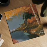 Quiet Evening II No Words by James Wiens. Shown as a detailed flat fine art print, highlighting archival giclee quality. Available as an archival giclee rolled canvas, fine art paper, or poster print. SKU 57708a.