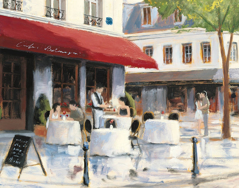 Relaxing at the Cafe I V2 by James Wiens