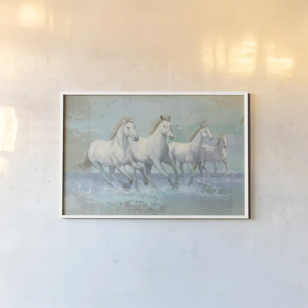 Running Wild Crop I by James Wiens. shown as a paper print in a white frame. Available as a archival giclee rolled canvas, fine art paper, or poster print. SKU 41449i.