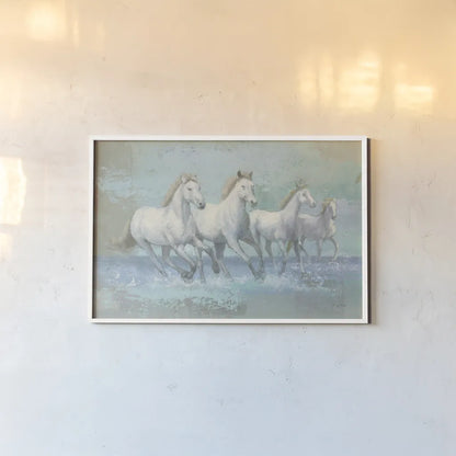 Running Wild Crop I by James Wiens. shown as a paper print in a white frame. Available as a archival giclee rolled canvas, fine art paper, or poster print. SKU 41449i.