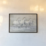 Running Wild Crop I Neutral by James Wiens. shown as a paper print in a black flame. Available as a archival giclee rolled canvas, fine art paper, or poster print. SKU 61724i.