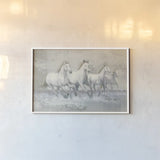 Running Wild Crop I Neutral by James Wiens. shown as a paper print in a white frame. Available as a archival giclee rolled canvas, fine art paper, or poster print. SKU 61724i.