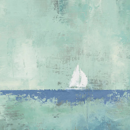 Sailboat Dream Square by James Wiens. SKU 20360a. Archival Giclee Fine art print for wall decor.