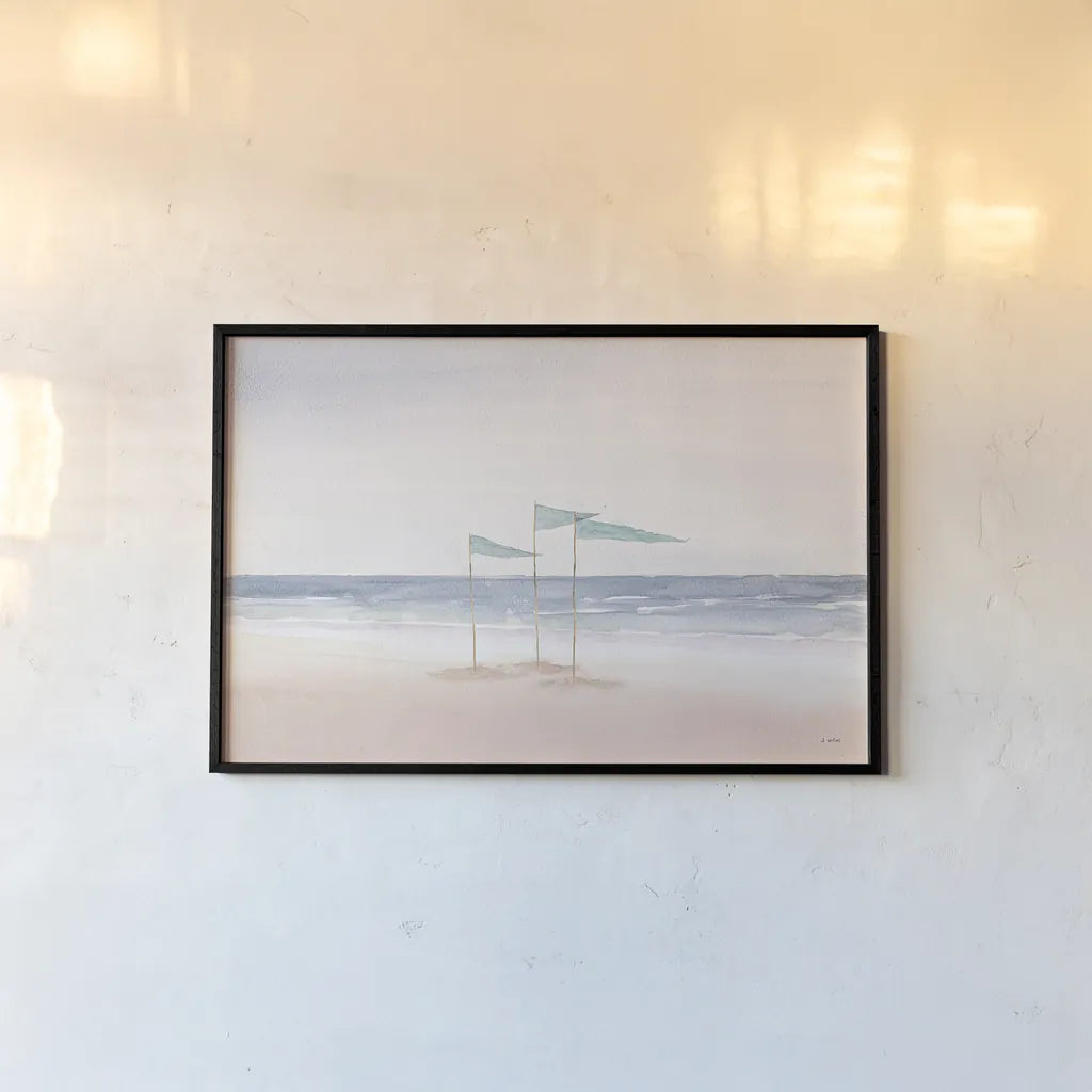 Salento Coast I by James Wiens. shown as a paper print in a black flame. Available as a archival giclee rolled canvas, fine art paper, or poster print. SKU 47804i.