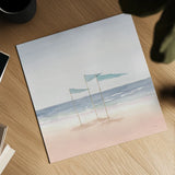 Salento Coast I Crop by James Wiens. Shown as a detailed flat fine art print, highlighting archival giclee quality. Available as an archival giclee rolled canvas, fine art paper, or poster print. SKU 47804a.