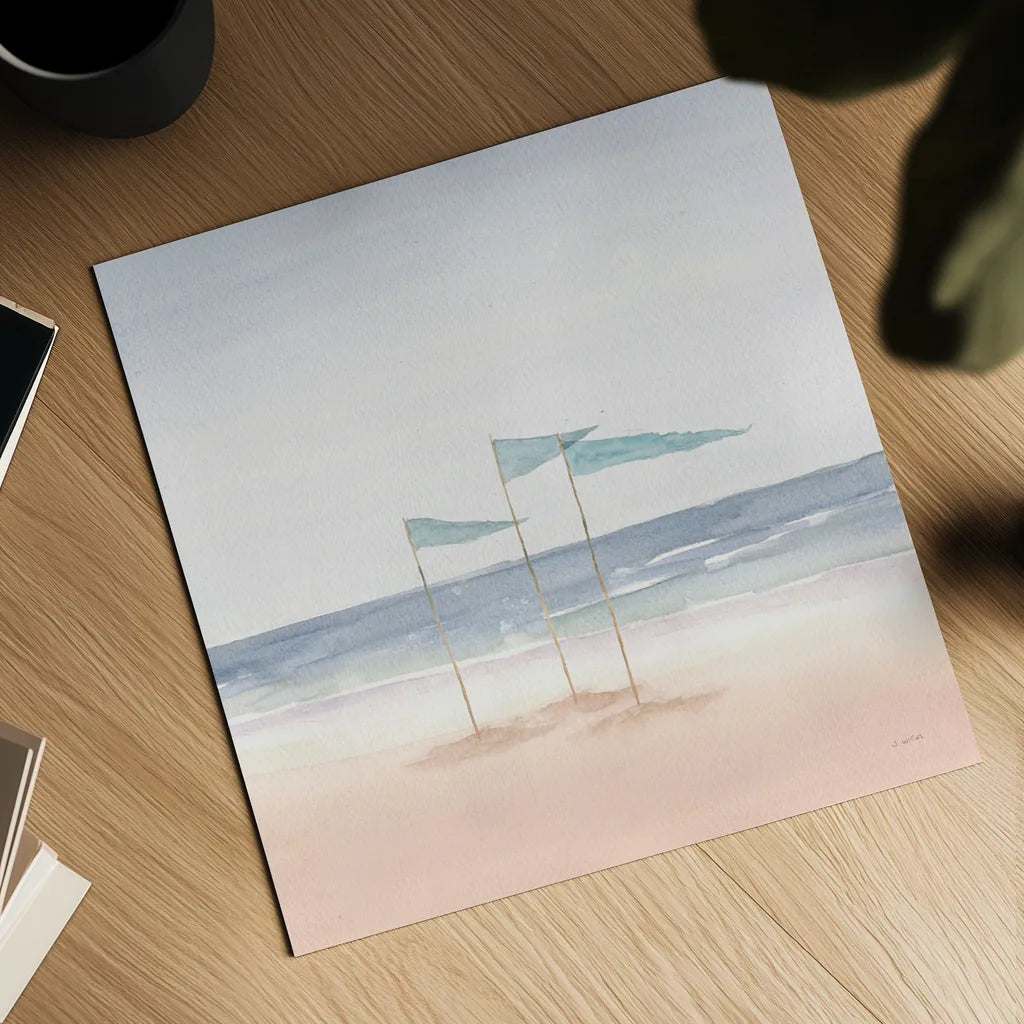 Salento Coast I Crop by James Wiens. Shown as a detailed flat fine art print, highlighting archival giclee quality. Available as an archival giclee rolled canvas, fine art paper, or poster print. SKU 47804a.