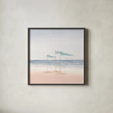 Salento Coast I Crop by James Wiens. Shown in a sleek black glass frame for a contemporary gallery look. Available as an archival giclee rolled canvas, fine art paper, or poster print. SKU 47804a.