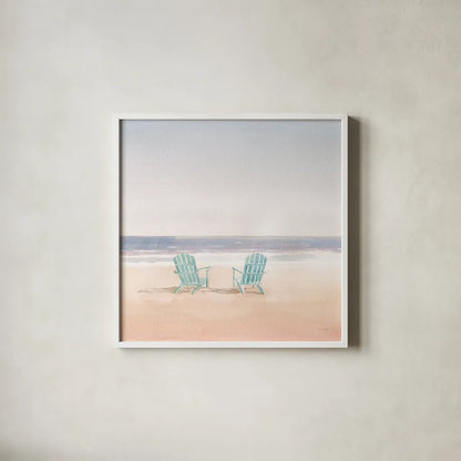 Salento Coast II Crop by James Wiens. Shown in a crisp white glass frame for a clean and minimalist style. Available as an archival giclee rolled canvas, fine art paper, or poster print. SKU 47805a.