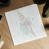 Salento Coast V by James Wiens. Shown as a detailed flat fine art print, highlighting archival giclee quality. Available as an archival giclee rolled canvas, fine art paper, or poster print. SKU 47808a.