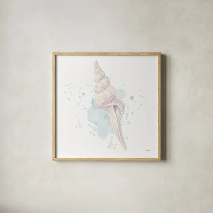 Salento Coast V by James Wiens. Shown in a natural wood glass frame for a timeless modern aesthetic. Available as an archival giclee rolled canvas, fine art paper, or poster print. SKU 47808a.