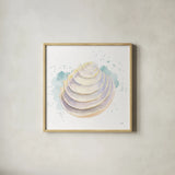 Salento Coast VI by James Wiens. Shown in a natural wood glass frame for a timeless modern aesthetic. Available as an archival giclee rolled canvas, fine art paper, or poster print. SKU 47809a.