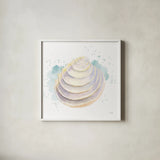 Salento Coast VI by James Wiens. Shown in a crisp white glass frame for a clean and minimalist style. Available as an archival giclee rolled canvas, fine art paper, or poster print. SKU 47809a.
