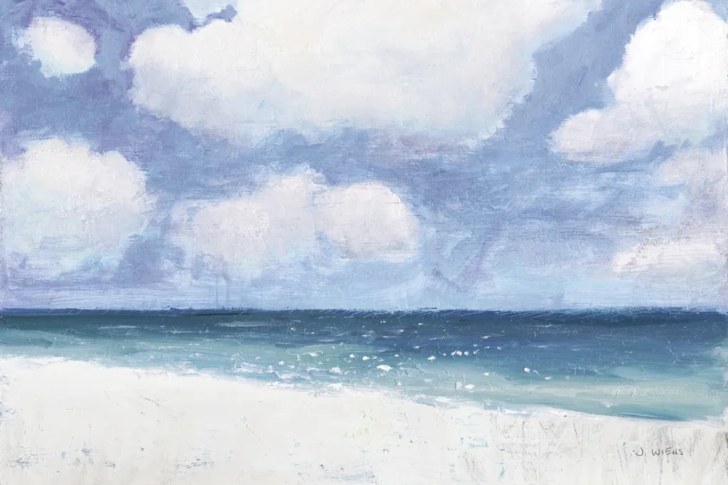 Seascape IV Blue Crop by James Wiens. SKU 80599i. Archival Giclee Fine art print for wall decor.