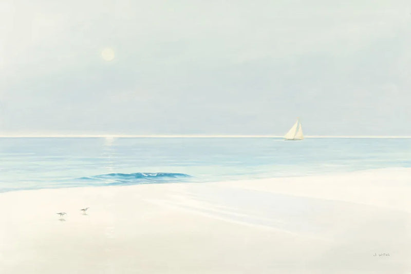 Serene Beach by James Wiens. SKU 19218i. Archival Giclee Fine art print for wall decor.