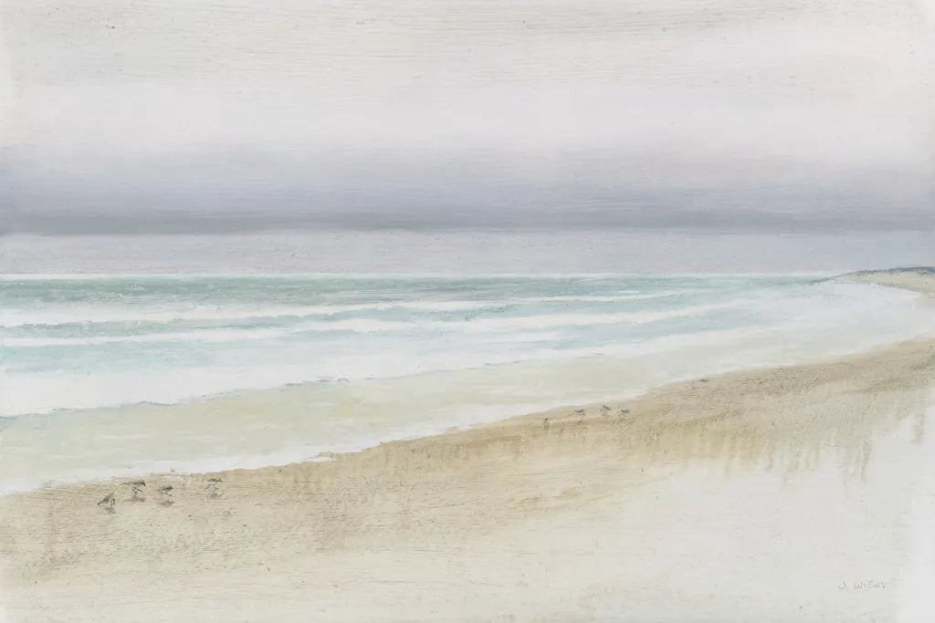 Serene Seaside by James Wiens. SKU 31572i. Archival Giclee Fine art print for wall decor.