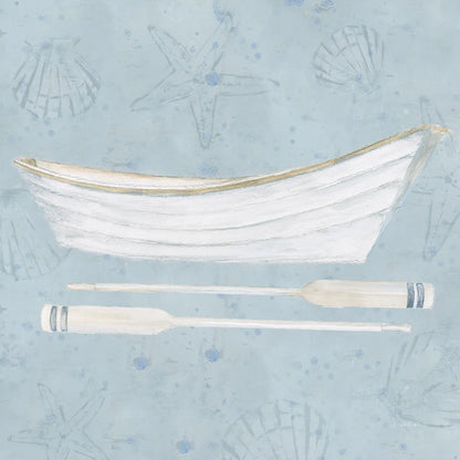 Serene Seaside I by James Wiens. SKU 31830a. Archival Giclee Fine art print for wall decor.