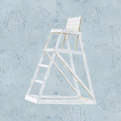 Serene Seaside II by James Wiens. SKU 31831a. Archival Giclee Fine art print for wall decor.