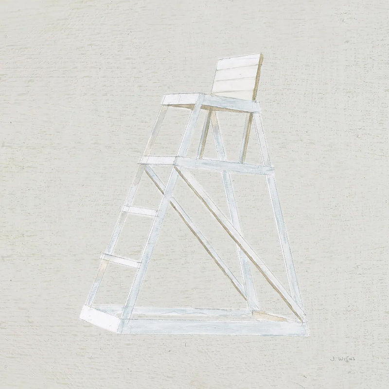 Serene Seaside II Tan by James Wiens. SKU 31834a. Archival Giclee Fine art print for wall decor.