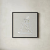 Serene Seaside II Tan by James Wiens. Shown in a sleek black glass frame for a contemporary gallery look. Available as an archival giclee rolled canvas, fine art paper, or poster print. SKU 31834a.