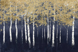 Shimmering Forest Indigo by James Wiens. SKU 55721i. Archival Giclee Fine art print for wall decor.