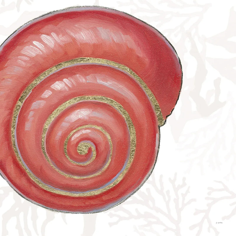 Shimmering Shells VII by James Wiens. SKU 72592a. Archival Giclee Fine art print for wall decor.