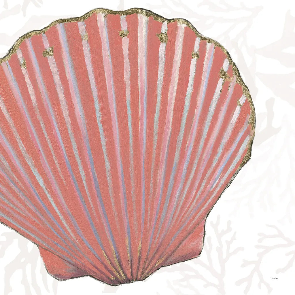Shimmering Shells XI by James Wiens. SKU 72596a. Archival Giclee Fine art print for wall decor.
