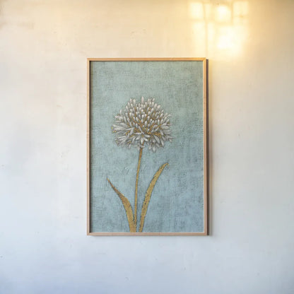 Shimmering Summer I by James Wiens. shown as a paper print in a natural frame. Available as a archival giclee rolled canvas, fine art paper, or poster print. SKU 50890h.