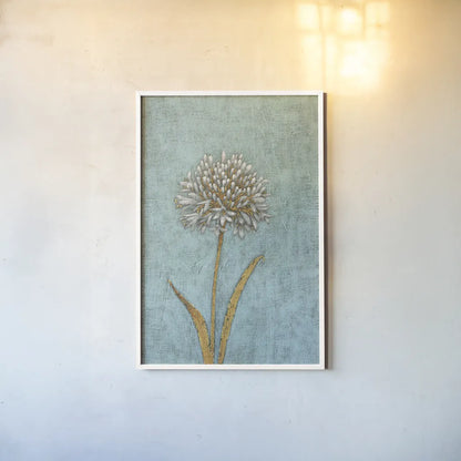 Shimmering Summer I by James Wiens. shown as a paper print in a white frame. Available as a archival giclee rolled canvas, fine art paper, or poster print. SKU 50890h.