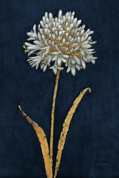 Shimmering Summer I Indigo Crop by James Wiens. SKU 52069h. Archival Giclee Fine art print for wall decor.