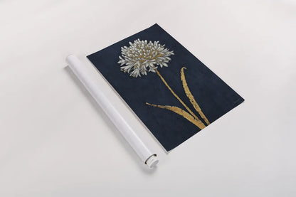 Shimmering Summer I Indigo Crop by James Wiens. shown as a rolled paper print. Available as archival giclee rolled canvas, fine art paper, or poster print. SKU 52069h.