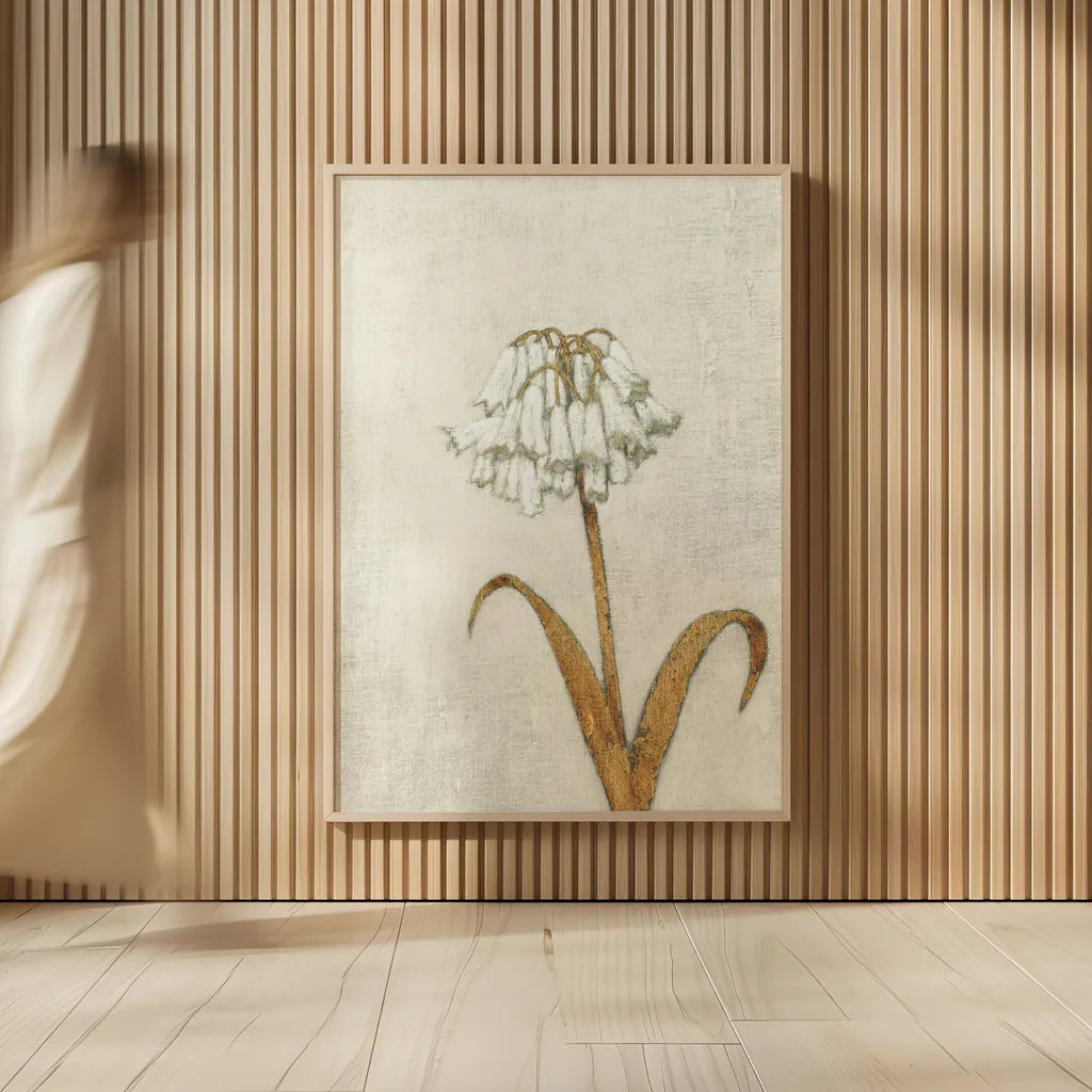 Shimmering Summer II Ivory by James Wiens. shown as over sized large wall art. Available as an archival giclee rolled canvas, fine art paper, or poster print. SKU 51564h.