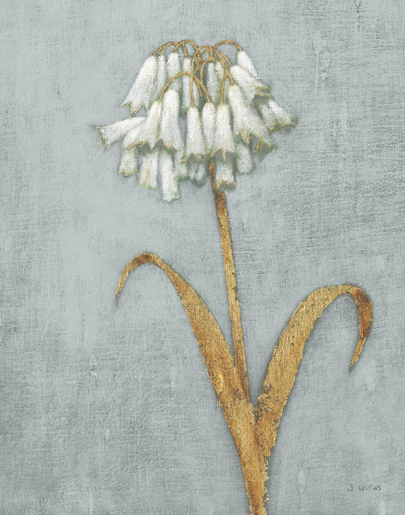 Shimmering Summer II Soft Gray Crop by James Wiens
