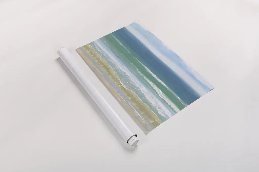 Shoreline by James Wiens. shown as a rolled paper print. Available as archival giclee rolled canvas, fine art paper, or poster print. SKU 63186i.