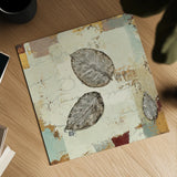 Silver Leaves IV by James Wiens. Shown as a detailed flat fine art print, highlighting archival giclee quality. Available as an archival giclee rolled canvas, fine art paper, or poster print. SKU 12261a.