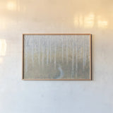 Silver Waters Crop by James Wiens. shown as a paper print in a natural frame. Available as a archival giclee rolled canvas, fine art paper, or poster print. SKU 24647i.